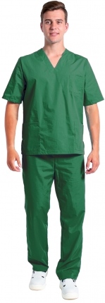 Костюм мужской хирурга (тк.ТиСи), т.зеленый